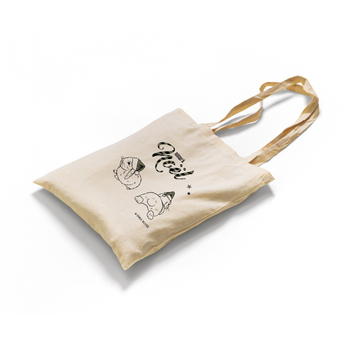 Totebag 'Jusqu'à Noël'