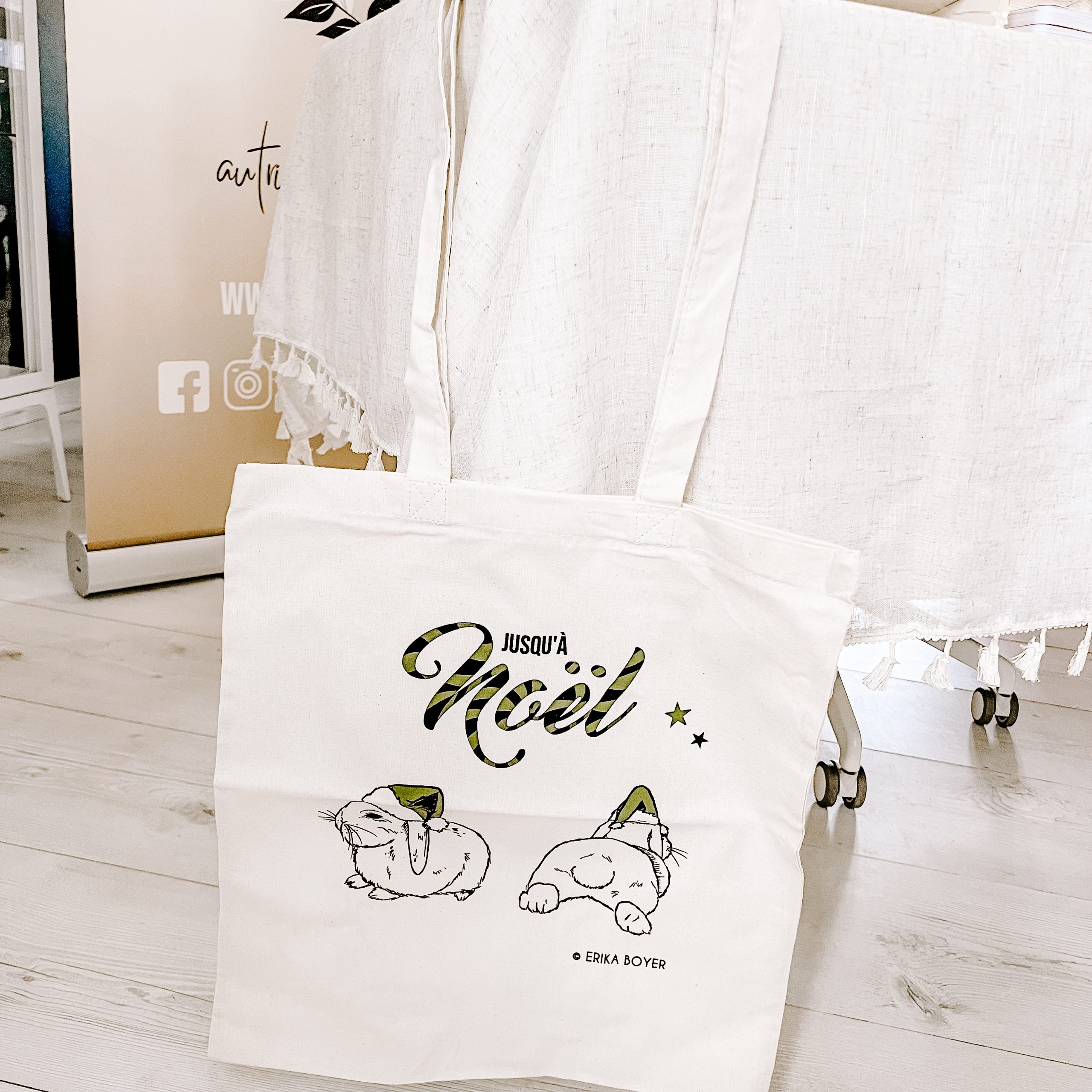 Totebag 'Jusqu'à Noël' – Image 2