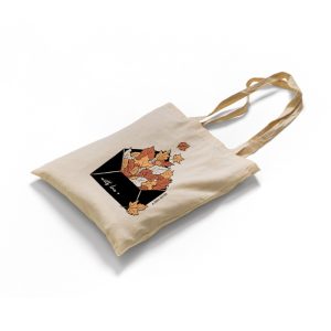 Totebag 'J'embrasserai ton dernier souffle'